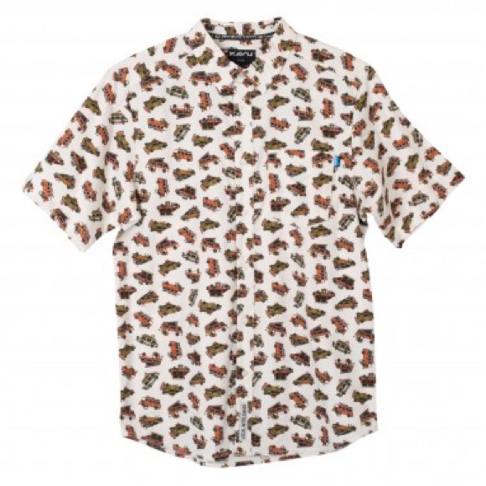 KAVU M's Festaruski Shirt Size Large